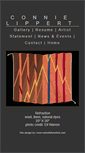 Mobile Screenshot of connielippertart.com